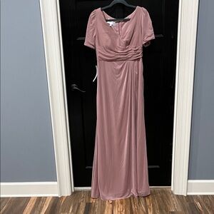 Azazie Mauve Maxi Dress